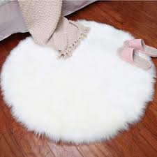 round rug gy carpet snow white
