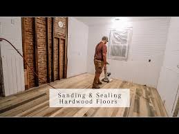 diy sanding sealing hardwood floors