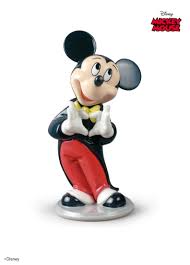 mickey mouse figurine lladro usa