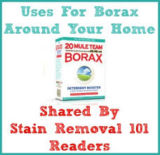 uses for borax around your home