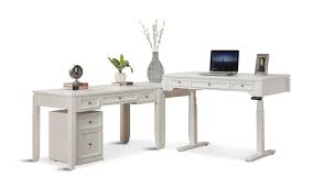 The lift desk includes a power cord that allows you to smoothly lift and lower the desk by using the keypad attached. Boca Lift Desk Home Office Hom Furniture