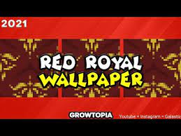Red Royal Wallpaper Farmable Growtopia