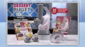 We are reviewing the new dessert bullet from magic bullet the dessert bullet turns simple frozen fruits into delicious frosty treats without the extra sugar, fat, chemicals. The Dessert Bullet From Magic Bullet Youtube