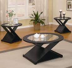 round occasional table set