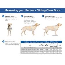 Doggie Door Sizes Admirable Sliding Glass Door Size