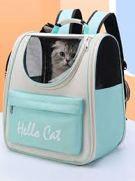 1pc letter graphic pet carrier bag for