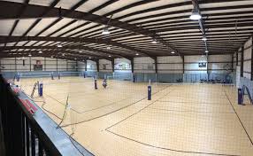indoor volleyball court flooring