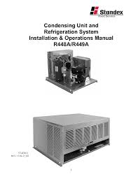 master bilt remote condensing unit