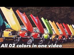 Bmw 2002 E10 Colors Color Codes
