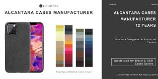 China Alcantara Mobile Phone Case From Shenzhen Manufacturer