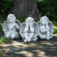 Cherub Angel Outdoor Garden Statues