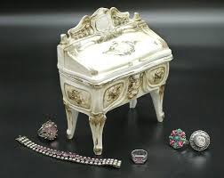 vine italian baroque trinket box