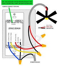 2 Function Switch For Ceiling Fan And