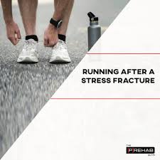 running after a bone stress fracture