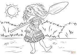 Includes maui coloring pages, as well as pua the pig, hei hei the chicken, and other moana friends. Princess Moana Waialiki From Moana Coloring Pages Cartoons Coloring Pages Coloring Pages For Kids And Adults