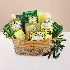 cuber olive oil spa gift basket