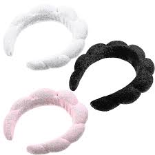 3 pieces makeup headband spa headbands