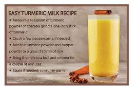 turmeric milk for hair health