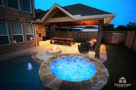 Richmond Custom Pool And Fire Pit
