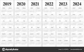 Este calendario anual del 2021 es muy práctico. Vektorgrafiken à¸›à¸ à¸— à¸™à¸› 2024 Vektorbilder à¸›à¸ à¸— à¸™à¸› 2024 Depositphotos