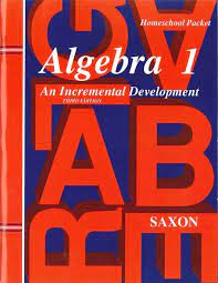Saxon Algebra Homeschool Packet | Test Forms and Answer Key