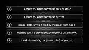 Ceramic Pro Working Instruction