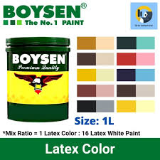 Boysen Paint Latex Color Full Tone 1