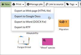 How To Export And Print Notecards Noodletools Help Desk