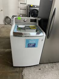 open box lg top load washer 5 5 cubic