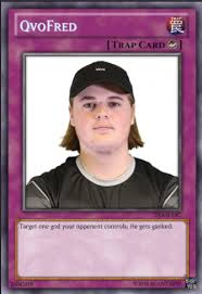 People often use the generator to customize established memes, such as those found in imgflip's collection of meme templates. You Activated My Trap Card Smite