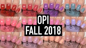 Opi Peru Fall 2018 Ulta Sallys Exclusives Swatch And Review