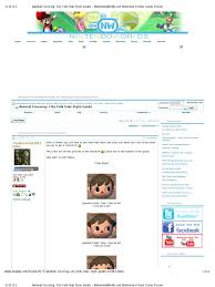 Animal crossing new leaf hair colour guide more. Hair Colour Guide Animal Crossing City Folk