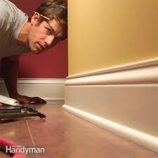 How To Install Baseboard Trim Even On