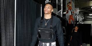Okay, that's a stretch, but what westbrook wears to a game — or front row at paris fashion week — is an essential ingredient in the allure of bonafide celebrity he's been able to craft. Russell Westbrook Pregame Arrival Fashion Guide Rsn