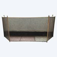 Large Antique Fireplace Screen From The