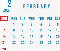 You can personalize the calendar before you print it. February 2021 Monthly Calendar 2021 Monthly Calendar Printable 2021 Monthly Calendar Template Png Download 3000 2498 Free Transparent February 2021 Monthly Calendar Png Download Cleanpng Kisspng