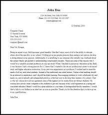 Cover Letter Sample For Phd Position   Guamreview Com