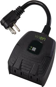 Woods Wion Outdoor Wifi Timer With 2