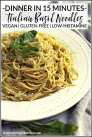 gf low histamine vegan italian basil