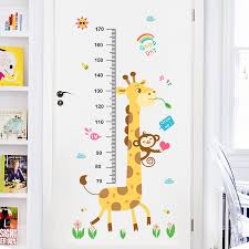 Giraffe Height Chart 70 To 170cm Chart