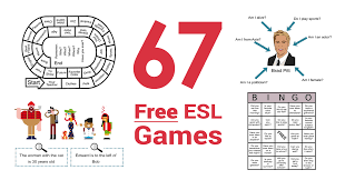 67 free esl games to teach english like