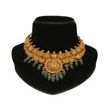 gold necklace set designs at