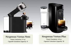 nespresso vertuo next vs plus our