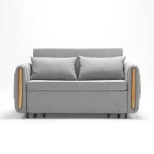taneli 2 seater sofa bed light grey