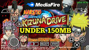 How To Download Naruto Shippuden Kizuna Drive PSP Game Under 150MB/Media  Fire Link/100% Real - YouTube