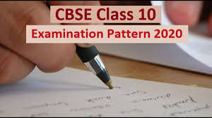 cbse cl 10 exam pattern 2020 with