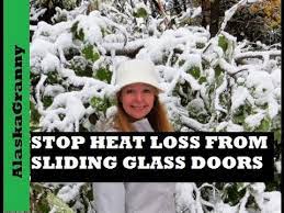 Stop Heat Loss From Sliding Glass Door
