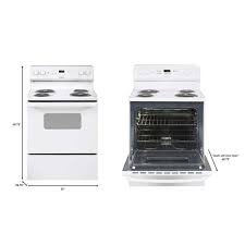 electric range oven in white rbs360dmww