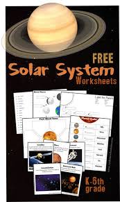 solar system free worksheets free