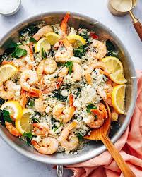 easy shrimp and rice skillet a couple